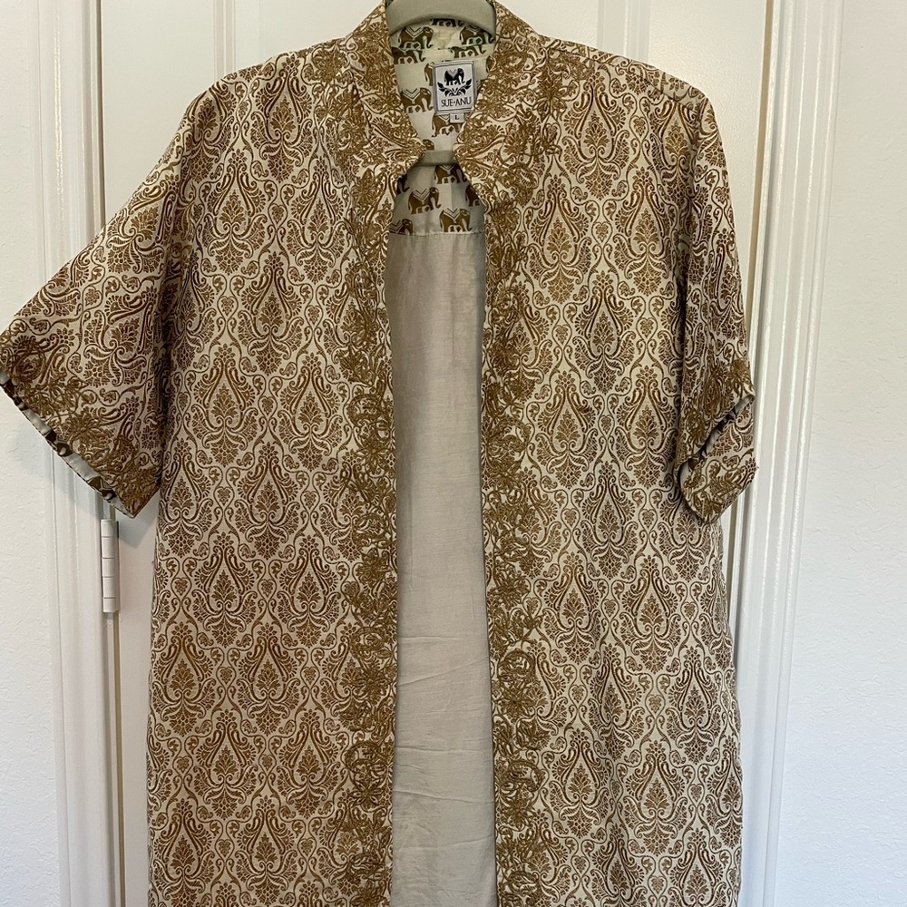 Sue-Anu embroidered caftan